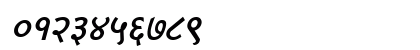 Yogeshweb Bold Italic Numeric Preview