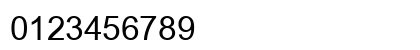 Arial Regular Preview