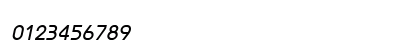 TP Tankhun Bold Italic Numeric Preview