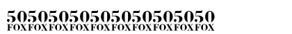 Hiroshima Script Regular Numeric Preview