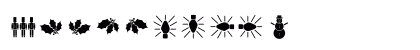 XmasTwo Regular Numeric Preview