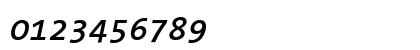 TheSansMono SemiBold Italic Numeric Preview