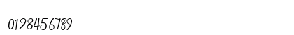 Estafet Letter Script Med Regular Numeric Preview
