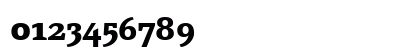PageSerif-Bold Regular Numeric Preview