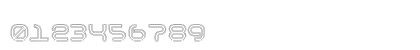 Basis DoubleOutline Numeric Preview