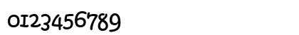 KristenNotSoITC Normal Numeric Preview