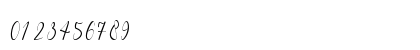 Andora Regular Numeric Preview