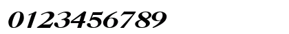 Uk_Caslon Bold Italic Numeric Preview