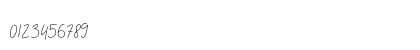 Alexander Lettering Regular Numeric Preview