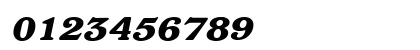 WrenWide Italic Numeric Preview