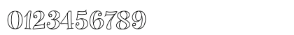Gavabon Outline Numeric Preview