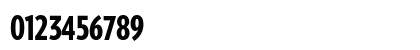 Verlag Compressed Black Numeric Preview