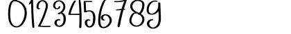 Arbiy Regular Numeric Preview
