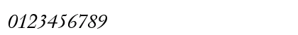 Walbaum MT Italic Preview