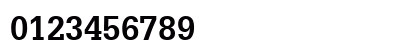 Glypha LT Bold Numeric Preview