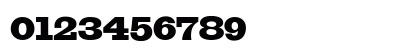 Giza Regular Numeric Preview