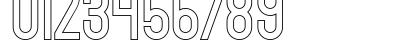 Bingke Keju DEMO Regular Numeric Preview