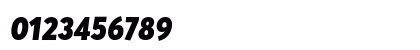 Averta Black Italic Numeric Preview
