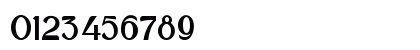 WaveContempo Regular Numeric Preview