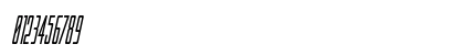 Blue Cobra Condensed Italic Regular Preview