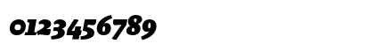 Malaga OT Black Italic Preview