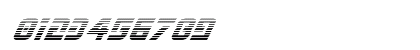 Legio Sabina Gradient Italic Italic Preview