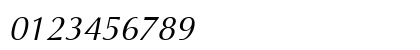 AGOpus Oblique Numeric Preview