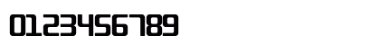 QUUB Bold_R Numeric Preview