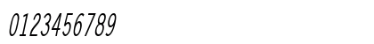 LechterThin BoldItalic Numeric Preview