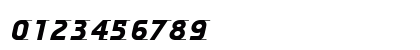 Odyssee ITC Bold Italic Numeric Preview
