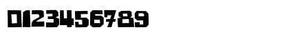 Buster Regular Numeric Preview