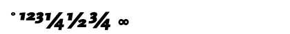 ScalaSans Medium Italic Numeric Preview