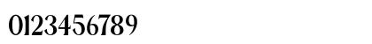 EXTRA Serif Regular Numeric Preview