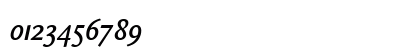 Legacy Sans ITC Medium Italic Numeric Preview