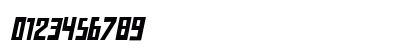 Nevermind Bold Italic Numeric Preview