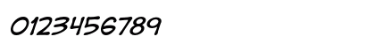 DigitalStrip BB Italic Numeric Preview
