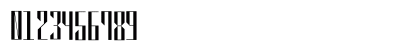 QVR Sharp Display Regular Numeric Preview