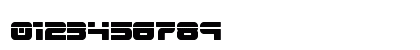 Speed Phreak Extra-Condensed Numeric Preview