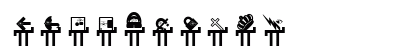 HypocriSymbols Regular Numeric Preview