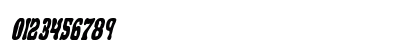 Black Gunk Bold Italic Bold Italic Numeric Preview