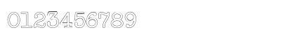 NeoBulletin Outline Regular Numeric Preview