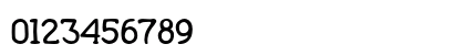 FontSoupCatalan Regular Numeric Preview