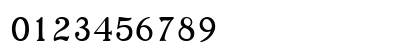 P22Parrish Roman Numeric Preview