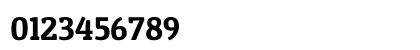 Patua One Regular Numeric Preview