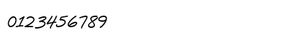 Natural Script Bold Regular Numeric Preview