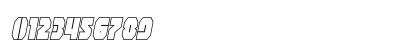 Shogunate Outline Italic Outline Italic Preview