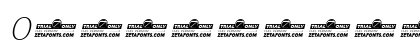 Garbata Trial Extralight Italic Numeric Preview