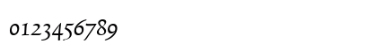 TriniteNo4 Italic Numeric Preview