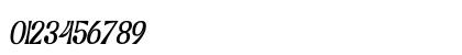 Grand Paradiso Italic Italic Numeric Preview