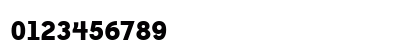 Bailey Sans ITC Regular Numeric Preview